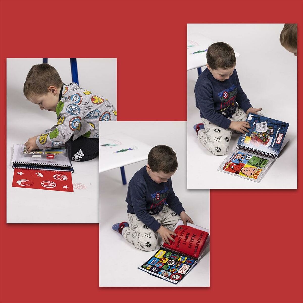 Set pentru desen Marvel